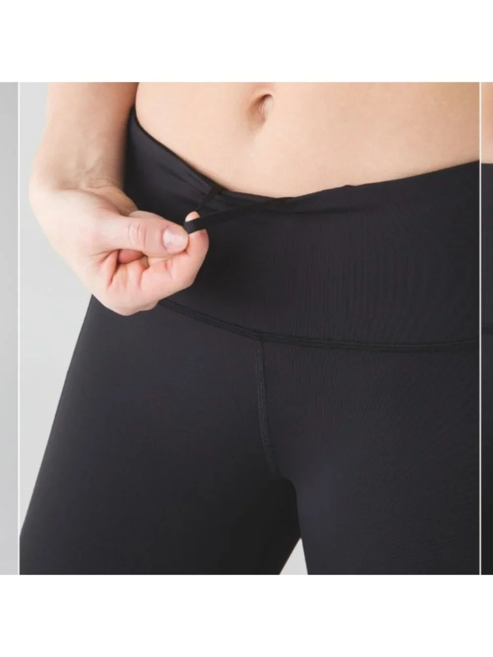 Lululemon Var-City Crop Black